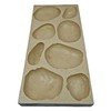 Veneer Stone Rubber Mold for Concrete, River Rock Flats, 23.75x11.5,