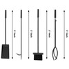 Fire Beauty Fireplace Tools Set 5 Pieces Fireside Accessories Fire