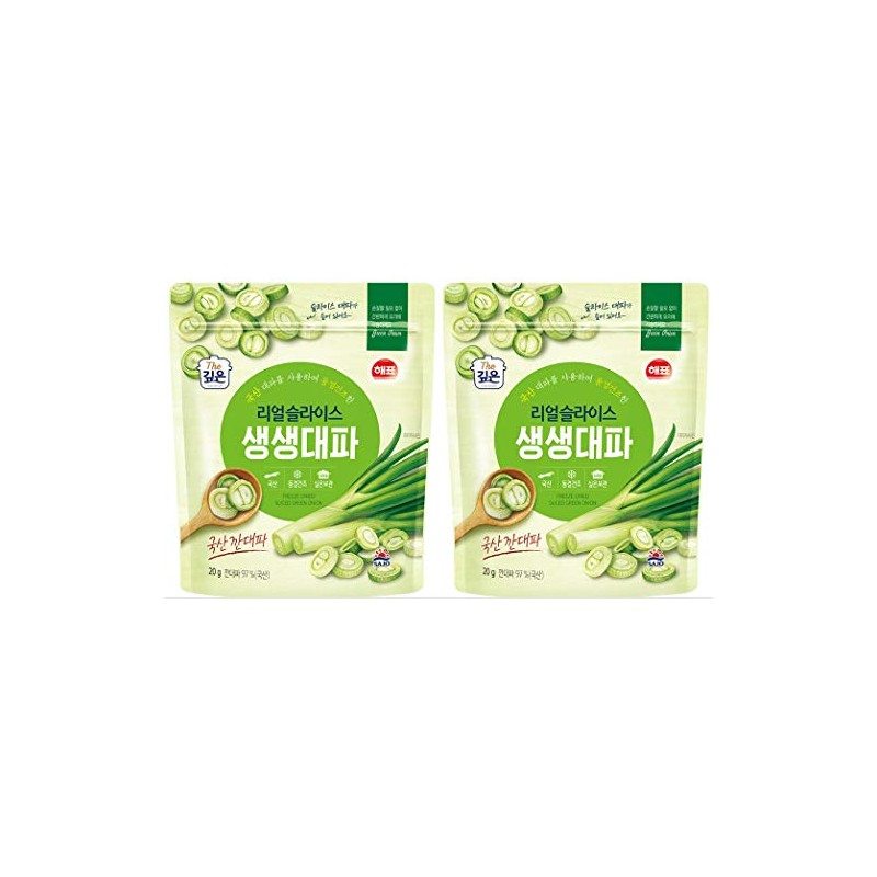 K-Mystery 2 packs of Haepyo Freeze Dried Sliced Green Onion