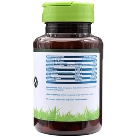 Vidanat Ácido Alfa Lipoico 60 Cápsulas Antioxidante con Resveratrol