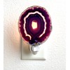 Agate Night Light (Purple)