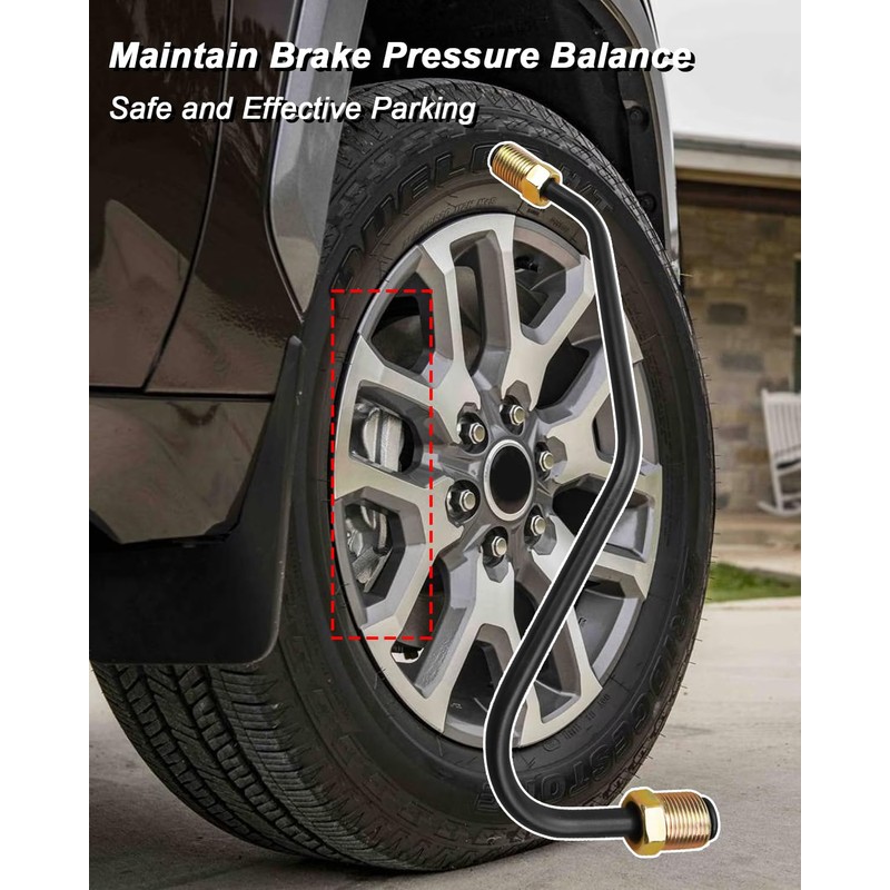 Front Brake Caliper Line Fit for Toyota Tundra 2007 2008