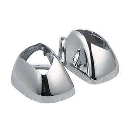TCT-MOTORPARTS Rearview Side Mirrors Cover Fits for Honda GL1800 GOLDWING 01-17 Chrome Color