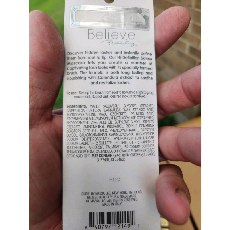 believe Lot Of 2 Believe Beauty Hi definition, skinny mascara