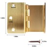 Handicap Expandable Door Hinges, Offset Hinges for Doors 3.5 in