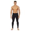 PowerLayer Mens Leggings Compression Pants Sports Pants Long, black
