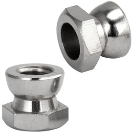 FASTON® Breakaway Nuts M10 (Pack of 10) Stainless Steel A2 V2A Security Nut Anti-Theft Device