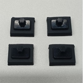 4pk-826885 Grate Rubber Feet Compatible with Wolf CG Series Gas Cooktop Range Burner Grate Pad Rubber Support Bumpers Also Fit Other Brand Stove
