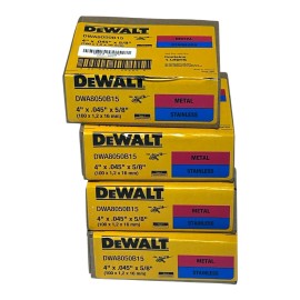 Dewalt 4" x 0.45 x 5/8" Metal and Stainless Abrasive Cut Off Wheels DWA8050B15
