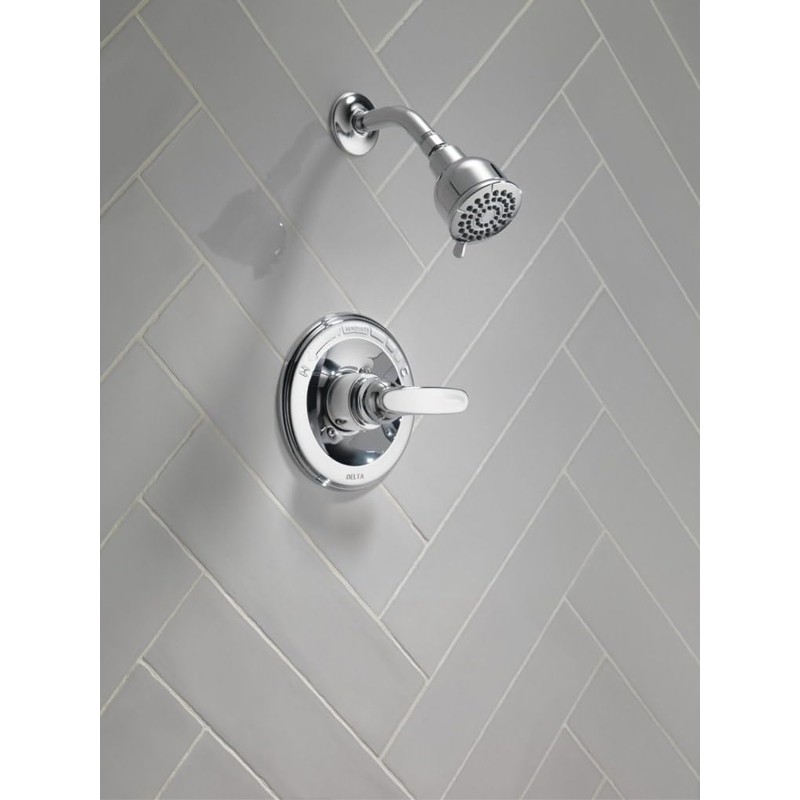 Delta Foundations 13 Series 2-Spray Shower Faucet Set, Chrome Shower