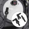 Fuel Line Connector Hose Coupling Pack of 2 Petrol Hose