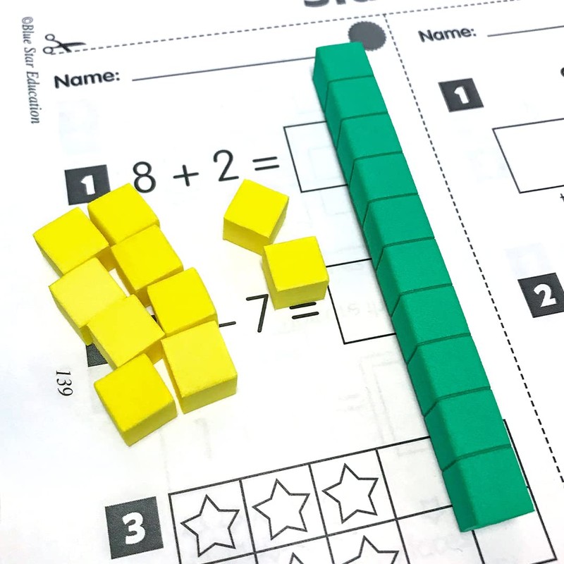 Teacher Created Resources Foam Base Ten Set (20617) (Pack of