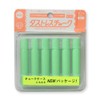 Japan 理化学 Dust Sleevless Fluorescent Green 6 Pieces of Chalk DCK – 6 – G