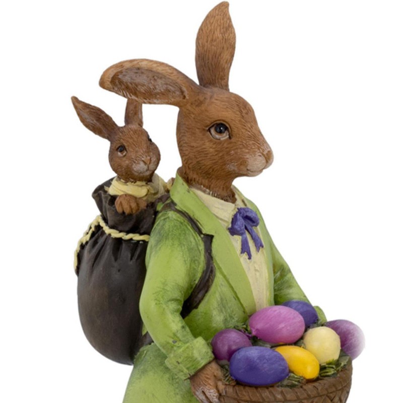 H.Bauer jun. Large Decorative Rabbit Figures Artificial Stone – Standing