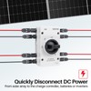 HCOVTXR Solar Disconnect Switch 32Amp 1000VDC,4 Pole Solar Isolator Switch