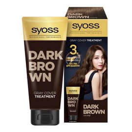 Saios Gray Gray Cover Treatment Dark Brown 180g, 1 piece / 사이오스 새치 커버 트리트먼트 다크 브라운 180g, 1개