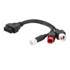 3 in 1 OBD Diagnostic Cable High Flexibility Plastic Plug