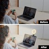 Video Conference Lighting Kit, Dveda Ring Light for Laptop Phone