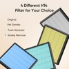 DAYETTE H14 Filter 2 Pack AP303 AP304 Air Purifier Replacement