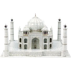 Taj Mahal - World Great Architecture - 87 Pieces 3D Puzzle - Cubic Fun Series