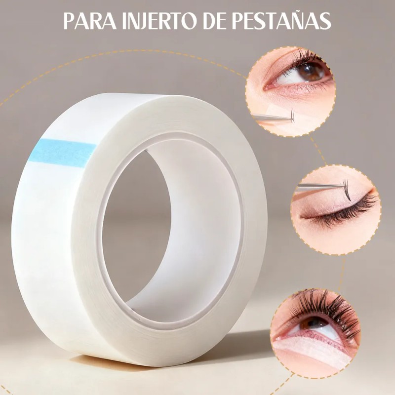 20pc Mini Extensión Pestañas Cinta Médica Blanca Blanco 450 125