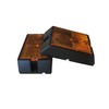 MAXXHAUL 80745 Side Marker LED Amber Light - 2 Pack