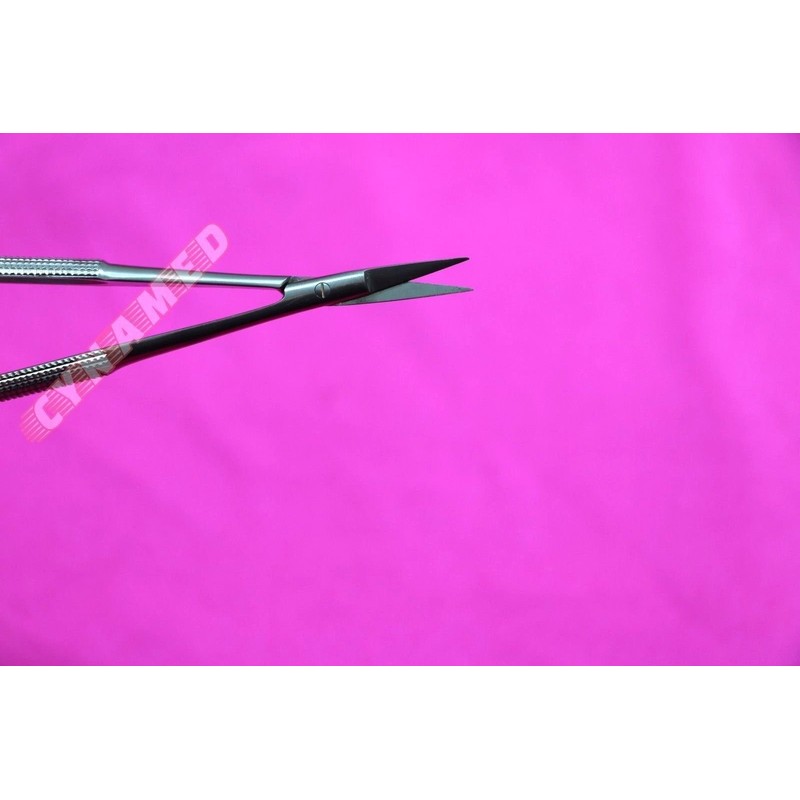 Premium German Stainless Castroviejo Micro Scissors Straight Tc 6 inch