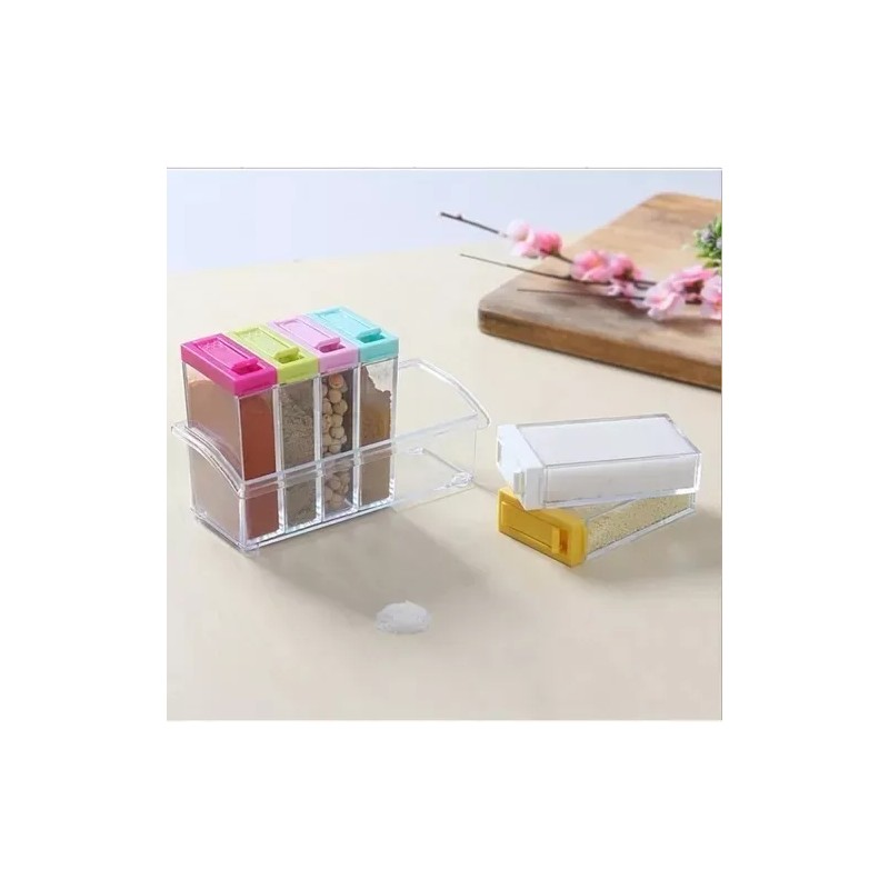 Yooshi Especiero Organizador Multiusos Cocina Acrilico Condimentos