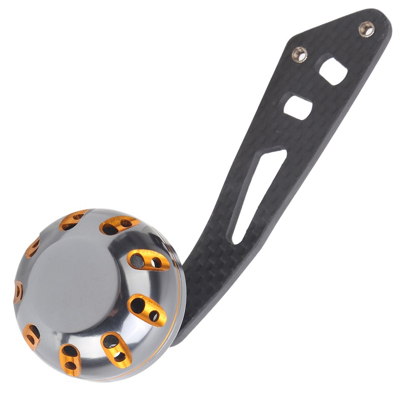 Carbon Fishing Reel Handle Knob Rocker Arm Fishing Accessory Parts