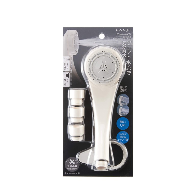 三栄 Faucet Shower Head Low Pressure for massa-zisyawa-heddo