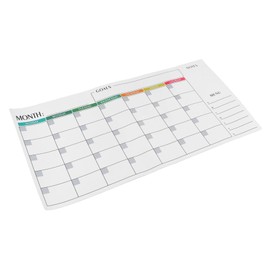 VILLFUL Digital to Paper Calendar Erasable Wall Calendar Reusable Monthly Wall Planner