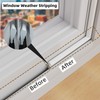 2 Pack*16.4 Ft Weather Stripping Seal Strip for Doors,Soundproofing Window