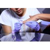 As One Navis 8-9956-13 Nitrile Gloves, Powder-Free, Small, 1 Box