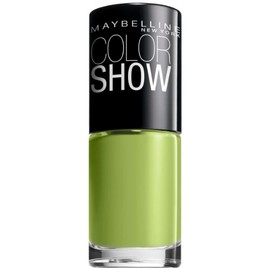 Maybelline New York Color Show Nail Lacquer, Go Go Green, 0.23 Fluid Ounce