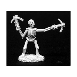 Reaper Miniatures Skeleton #02210 Dark Heaven Legends Unpainted Metal RPG Figure