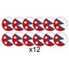 AK Giftshop Nepal Flag Bunting Party Decorations Flags - 12pcs