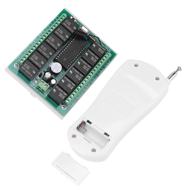 DC 12V Relay 12 Channel Wireless RF Remote Control Switch