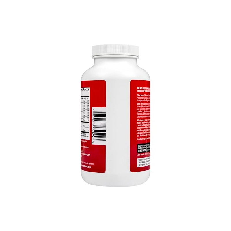Urinozinc Classic Prostate Supplement for Men, 1 Capsule per Day,