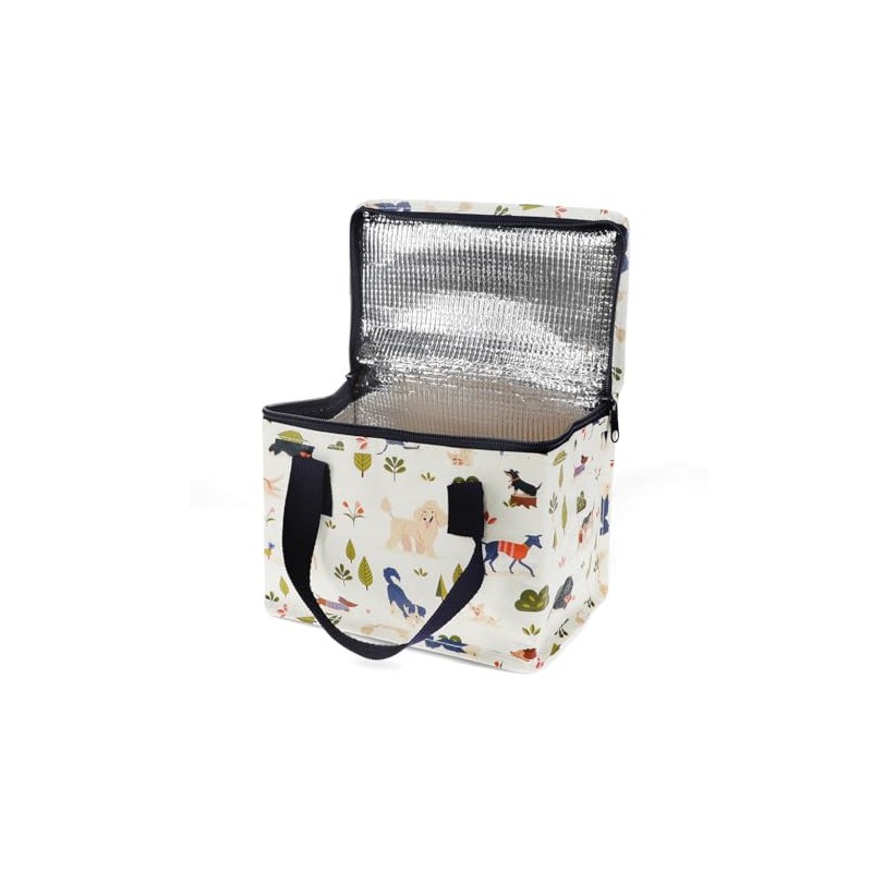Rex London Lunchtasche Hunde Park isolierte Snacktasche Hunderassen