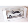 Norev B.M.W M3 E30 White car 1:43 scale diecast model