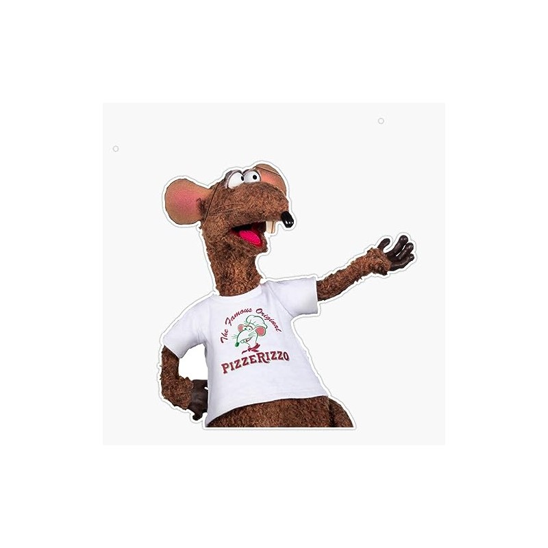 Rizzo The Rat Sticker Bumper Sticker Vinyl Decal 5"