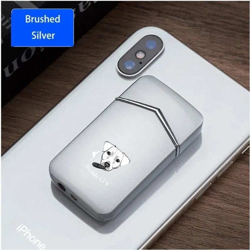 The Vintage Lighter Single Burner Metal Butane Torch Lighter -