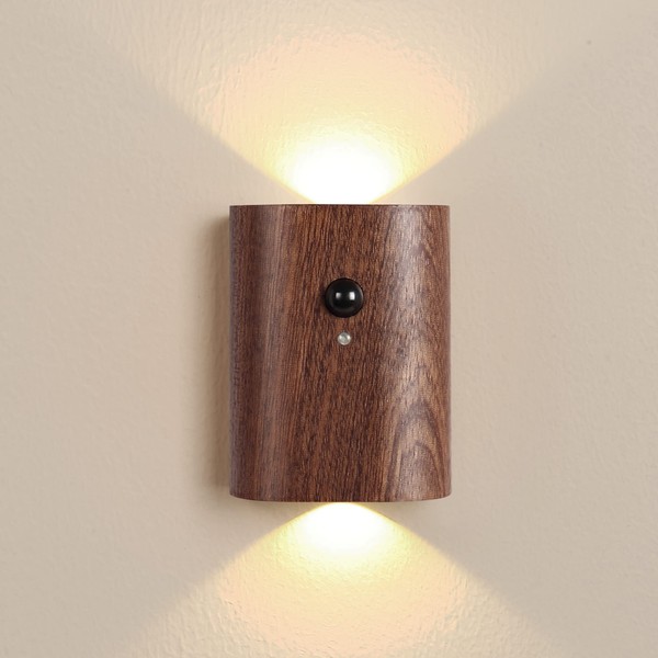 Indoor Wall Sconce Sets of 2, Linkage Sensor Wall Sconce Led Up Down Wall Lamp,for Indoor Living Room Bedroom Hallway Stairway