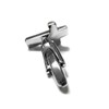 Kiola Designs Black Christian Cross Cufflinks