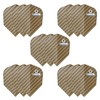 Harrows Carbon Flights, Set of 5 Premium Extra Strong Dart