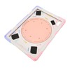 Tablet Case Silicone Hard PC Precise Cutouts Adjustable Strap 360