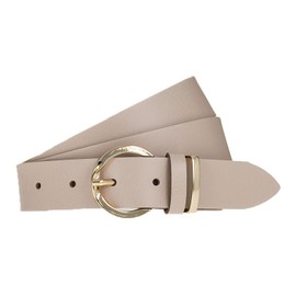 Vanzetti 30 mm Leather Belt W100 Cream, cream, W100