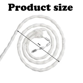 TZMFHD Curtain Weights, A Stylish And Exquisite 5 M Curtain Weights For Hems, With A Unique Net Curtain Wire Design, Suitable For Increasing Curtain Weight And Preventing Curtain Flapping