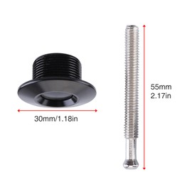 4PCS Aluminum Bumper Quick Release Fasteners Kit for Car Trunk, Fender, and Hatch Lid – Vehicle Body Kit Fastener Clips