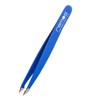 Remos Combination Tweezers Slanted / Pointed with Double Function Stainless